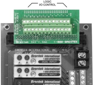 Brentek IDC50-TB26 50-pin I/O Adapter - highlighted on I/O rack