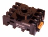 Brentek DIN 8 Octal Relay Socket - panel mount or DIN-rail mount 