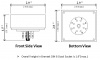 Brentek P8D-ISM Industrial Supervisory Module Dimensions